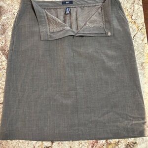GAP Women's Charcoal Pencil Skirt